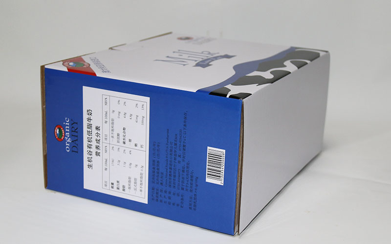 包裝盒印刷,包裝盒設計,牛奶彩盒包裝印刷